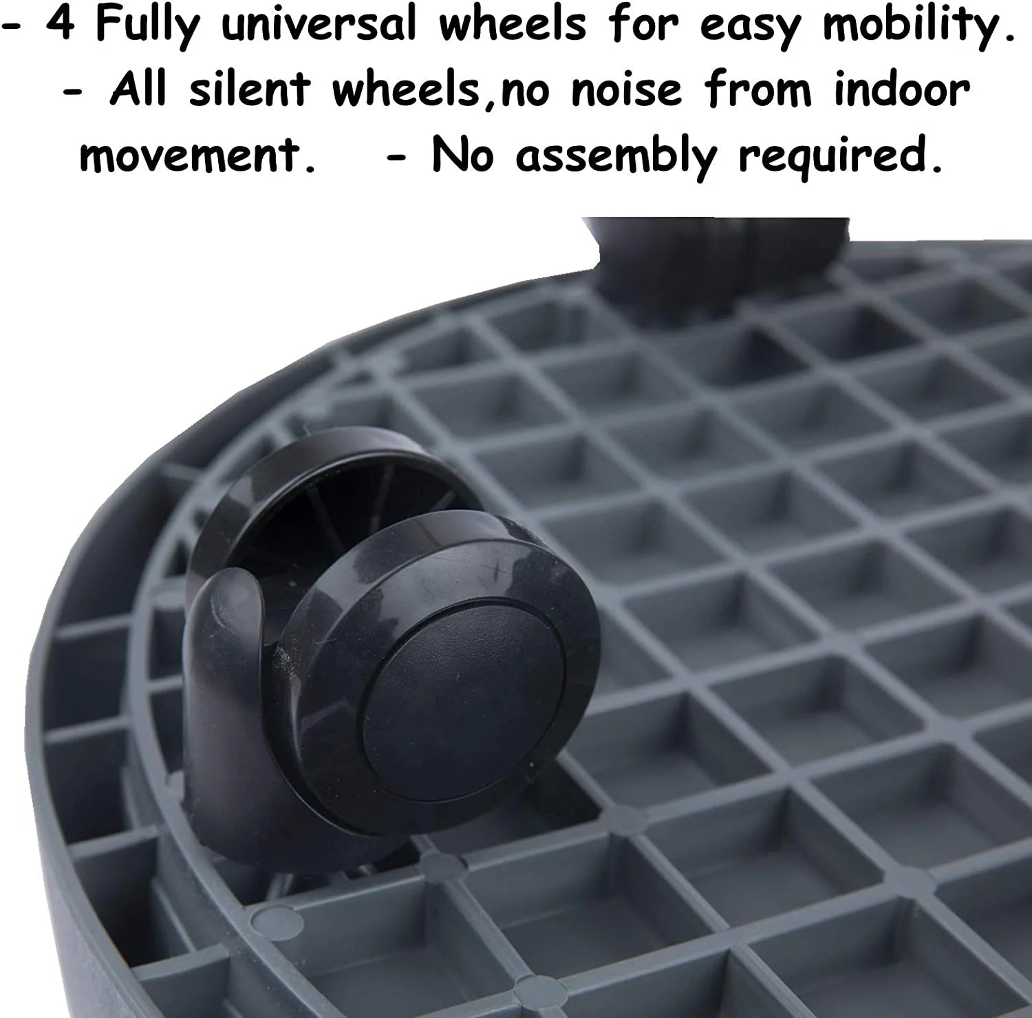 Heavy-Duty Rolling Plant Caddy (Set of 2) – Indoor & Outdoor Use 🌿
