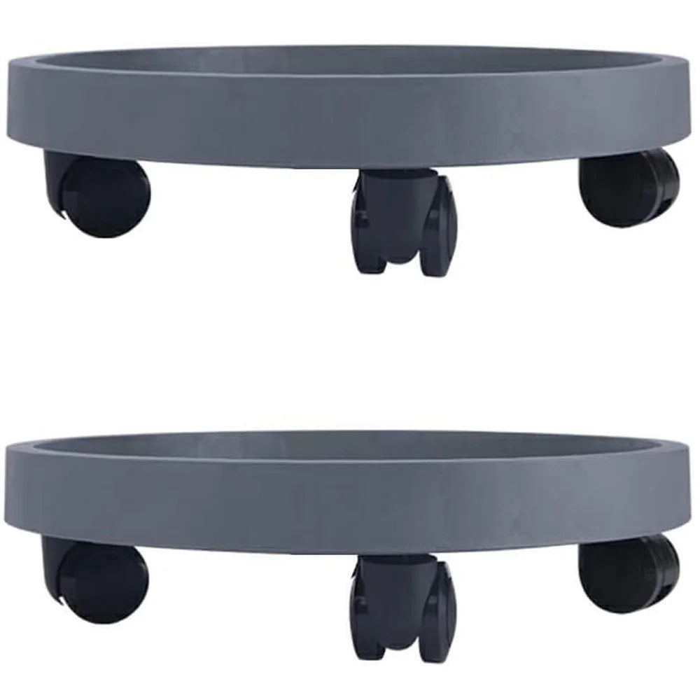 Heavy-Duty Rolling Plant Caddy (Set of 2) – Indoor & Outdoor Use 🌿